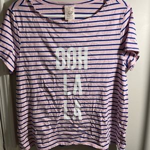 New! Cinq a sept “ohh la la” graphic tee